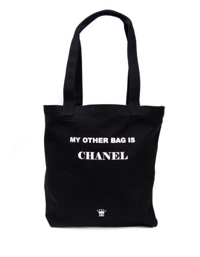 my other bag is chanel tote